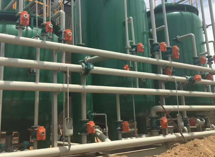 電動法蘭防爆球閥應用油庫