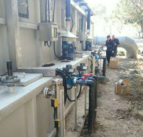 電動球閥應用污水廠