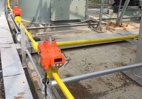 智能防爆電動球閥應(yīng)用現(xiàn)場