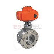 電動(dòng)法蘭多層金屬硬密封蝶閥