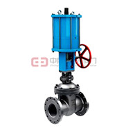 氣動(dòng)法蘭閘閥